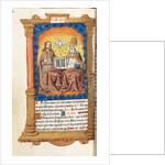 Printed Book of Hours: fol. 94v, The Trinity, 1510 by Guillaume Le Rouge