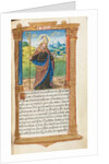 Printed Book of Hours: fol. 96r, St. Augustine, 1510 by Guillaume Le Rouge