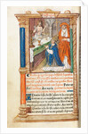 Printed Book of Hours: fol. 96v, Mass of St. Gregory, 1510 by Guillaume Le Rouge