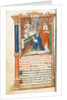 Printed Book of Hours: fol. 96v, Mass of St. Gregory, 1510 by Guillaume Le Rouge