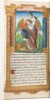 Printed Book of Hours: fol. 97v, St. Michael the Archangel, 1510 by Guillaume Le Rouge