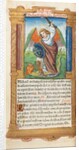 Printed Book of Hours: fol. 97v, St. Michael the Archangel, 1510 by Guillaume Le Rouge