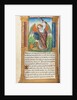 Printed Book of Hours: fol. 97v, St. Michael the Archangel, 1510 by Guillaume Le Rouge