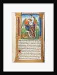 Printed Book of Hours: fol. 97v, St. Michael the Archangel, 1510 by Guillaume Le Rouge