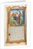 Printed Book of Hours: fol. 97v, St. Michael the Archangel, 1510 by Guillaume Le Rouge