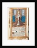 Printed Book of Hours: fol. 98v, St. John the Evangelist, 1510 by Guillaume Le Rouge