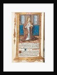 Printed Book of Hours: fol. 98v, St. John the Evangelist, 1510 by Guillaume Le Rouge