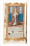 Printed Book of Hours: fol. 98v, St. John the Evangelist, 1510 by Guillaume Le Rouge