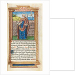 Printed Book of Hours: fol. 99r, St. Peter, 1510 by Guillaume Le Rouge