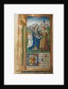 Printed Book of Hours: fol.29v, The Visitation, 1510 by Guillaume Le Rouge