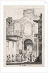 Procession at Arles, 1918 by Horace Vernet