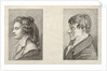 Profile Portrait of a Woman and a Man by Lorenzo II Quaglio
