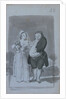 Prostitute Soliciting a Fat, Ugly Man, 1796-97 by Francisco de Goya