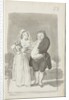 Prostitute Soliciting a Fat, Ugly Man; Young Woman Wringing Her Hands…, 1796-97 by Francisco de Goya