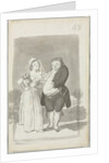 Prostitute Soliciting a Fat, Ugly Man; Young Woman Wringing Her Hands…, 1796-97 by Francisco de Goya