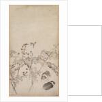 Puppies, Sparrows and Chrysanthemums, 1754-1799 by Nagasawa Rosetsu