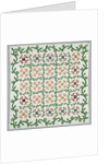 Quilt Cover, c. 1857 by Unknown