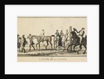 Racing Scenes: A Horse Arriving at the Race by Carle Vernet; Jazet and Aumont