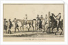 Racing Scenes: A Horse Arriving at the Race by Carle Vernet; Jazet and Aumont