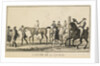 Racing Scenes: A Horse Arriving at the Race by Carle Vernet; Jazet and Aumont