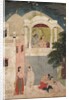 Radha and Krishna Seated on a Balcony, c. 1760 by Unknown