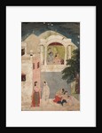 Radha and Krishna Seated on a Balcony, c. 1760 by Unknown