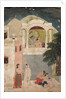 Radha and Krishna Seated on a Balcony, c. 1760 by Unknown