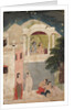 Radha and Krishna Seated on a Balcony, c. 1760 by Unknown