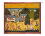 Radha Awaiting Reconciliation with Krishna, from a Gita Govinda of Jayadeva, c. 1680 by Unknown