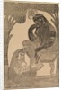 Radha Stroking Krishna's Feet, 1800s by Shri Gobinda Chandra Roy