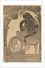 Radha Stroking Krishna's Feet, 1800s by Shri Gobinda Chandra Roy