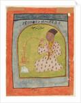 Raja Chattar Singh smoking, c. 1680 by Unknown