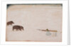 Raja Ram Chand of Amber ? hunting wild boar, c. 1670 by Unknown