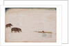 Raja Ram Chand of Amber ? hunting wild boar, c. 1670 by Unknown