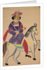 Raja Riding a Horse, 1800s by Unknown