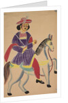 Raja Riding a Horse, 1800s by Unknown