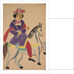 Raja Riding a Horse, 1800s by Unknown