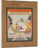 Raja with his Beloved, c. 1790 - 1800 by Unknown