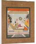 Raja with his Beloved, c. 1790 - 1800 by Unknown