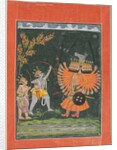 Rama and Laksmana Fighting Ravana, c. 1750 by Unknown