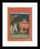 Rama and Laksmana Fighting Ravana, c. 1750 by Unknown