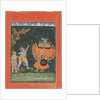 Rama and Laksmana Fighting Ravana, c. 1750 by Unknown