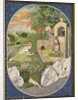 Rama, Sita and Lakshmana in the Forest, page from the Ramayana, c. 1830 by Unknown