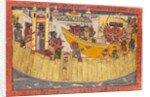 Ravana?s sister complains that her nose was cut off by Lakshmana as the demons…, 1690-1710 by Unknown