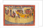 Ravana?s sister complains that her nose was cut off by Lakshmana as the demons…, 1690-1710 by Unknown