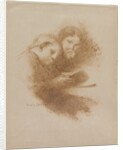 Reading, fourth quarter 1800s by Eugène Carrière