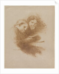 Reading, fourth quarter 1800s by Eugène Carrière