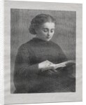 Reading: Portrait of the Artist's Sister, 1897 by Henri Fantin-Latour