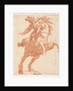 Rearing Horse and Rider, c. 1600 by Antonio Tempesta (attributed to)