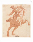 Rearing Horse and Rider, c. 1600 by Antonio Tempesta (attributed to)